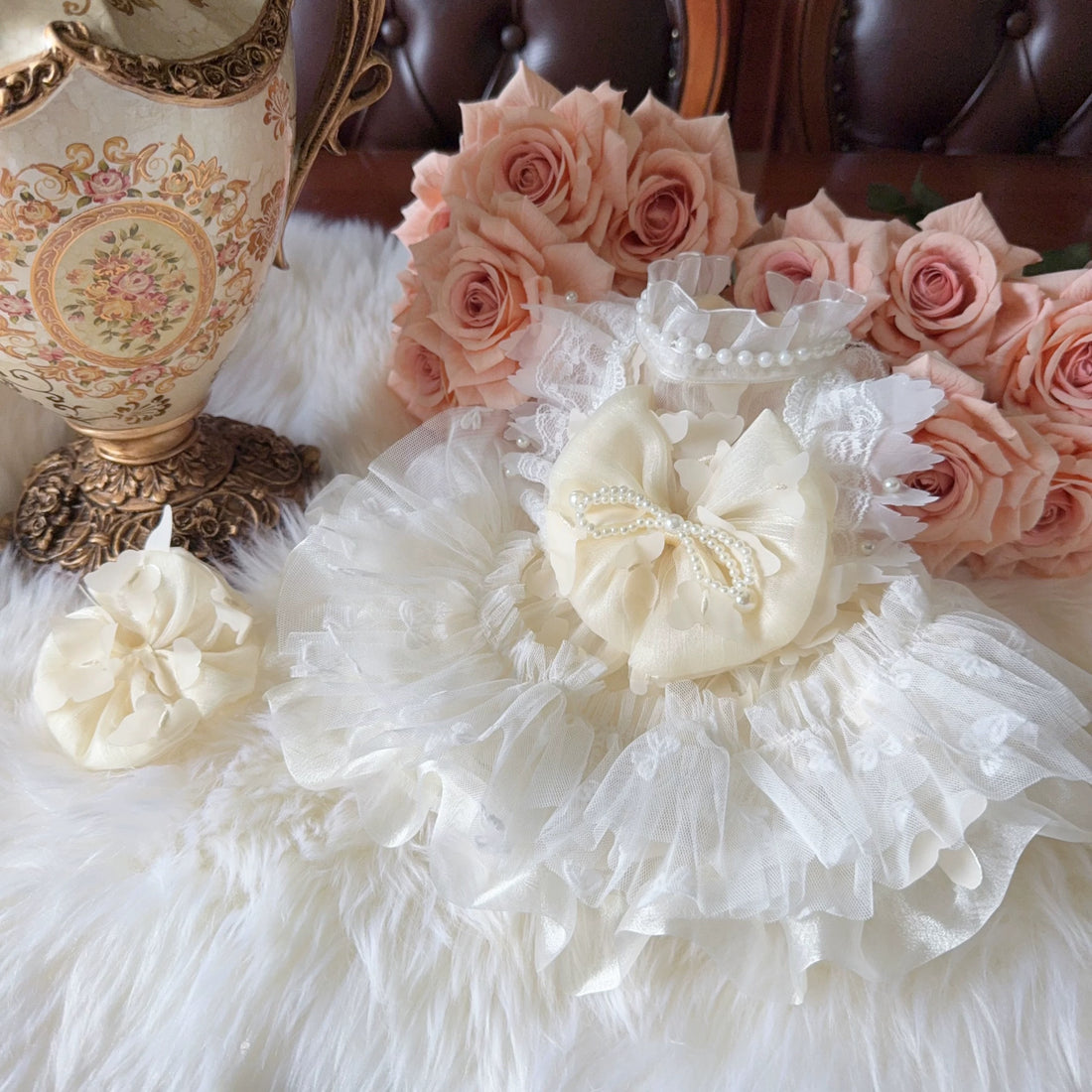 Ode to Pearl Tears and Flowers