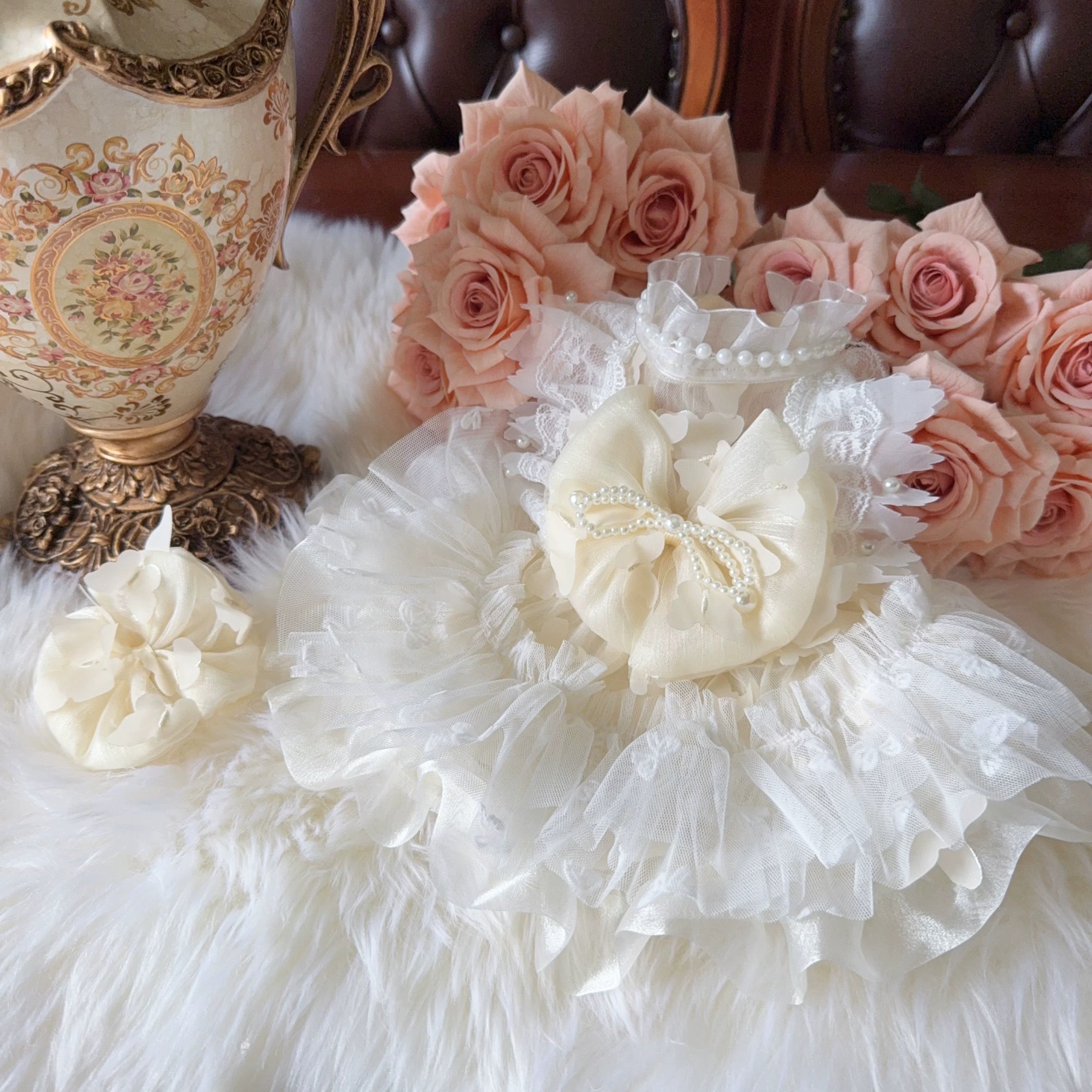 Ode to Pearl Tears and Flowers