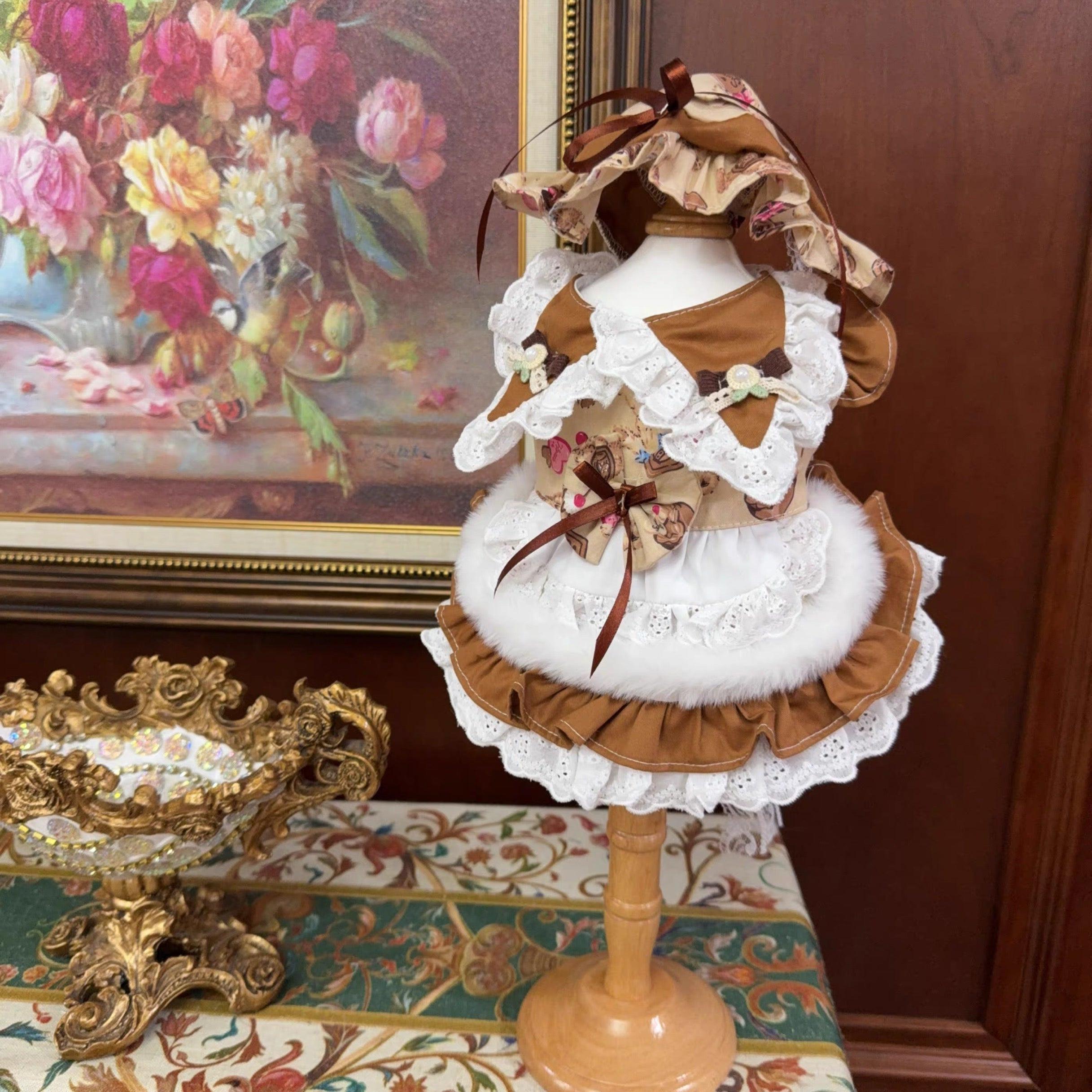 Tweed Teddy's Tea Party Gown