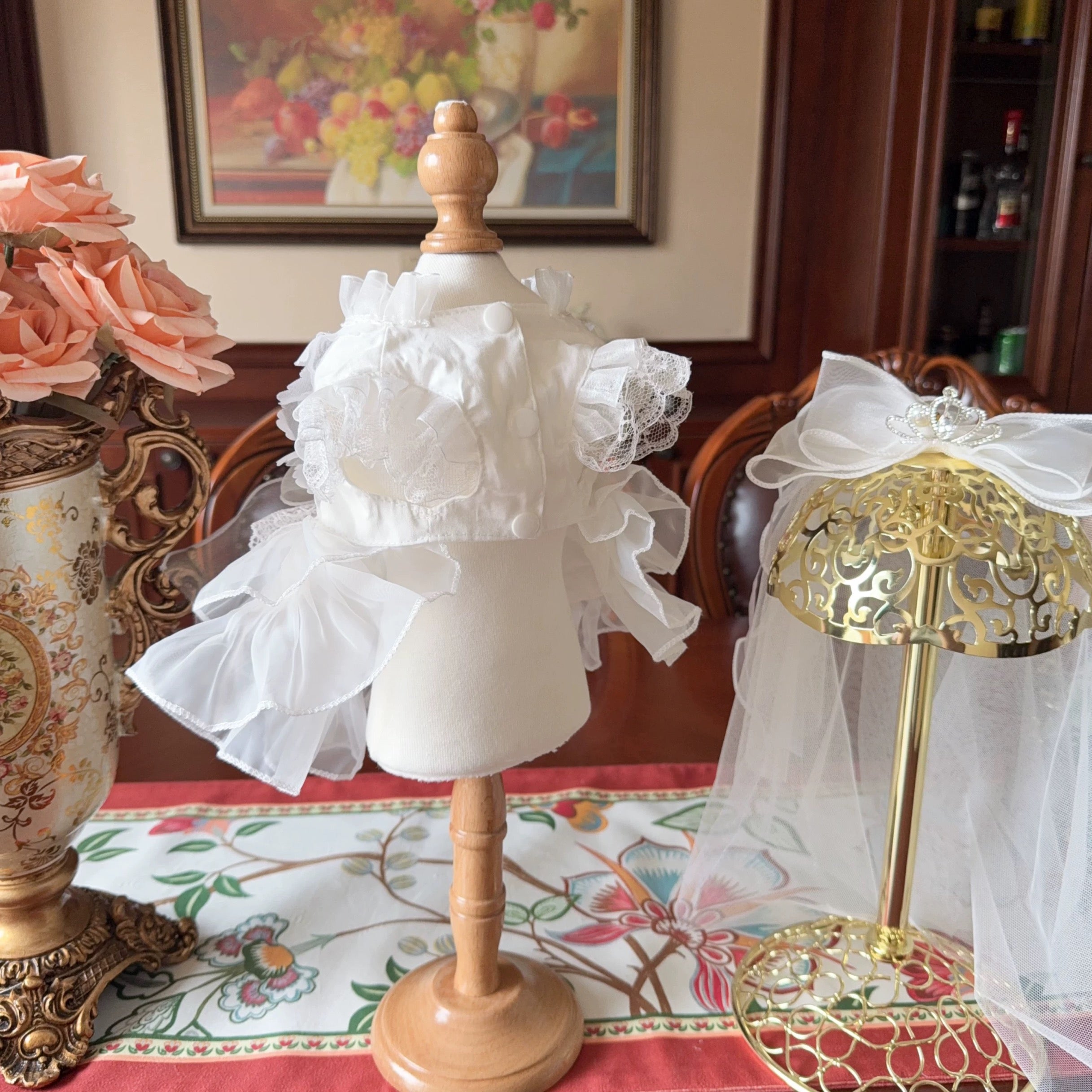 Ethereal Blossom Wedding Tutu