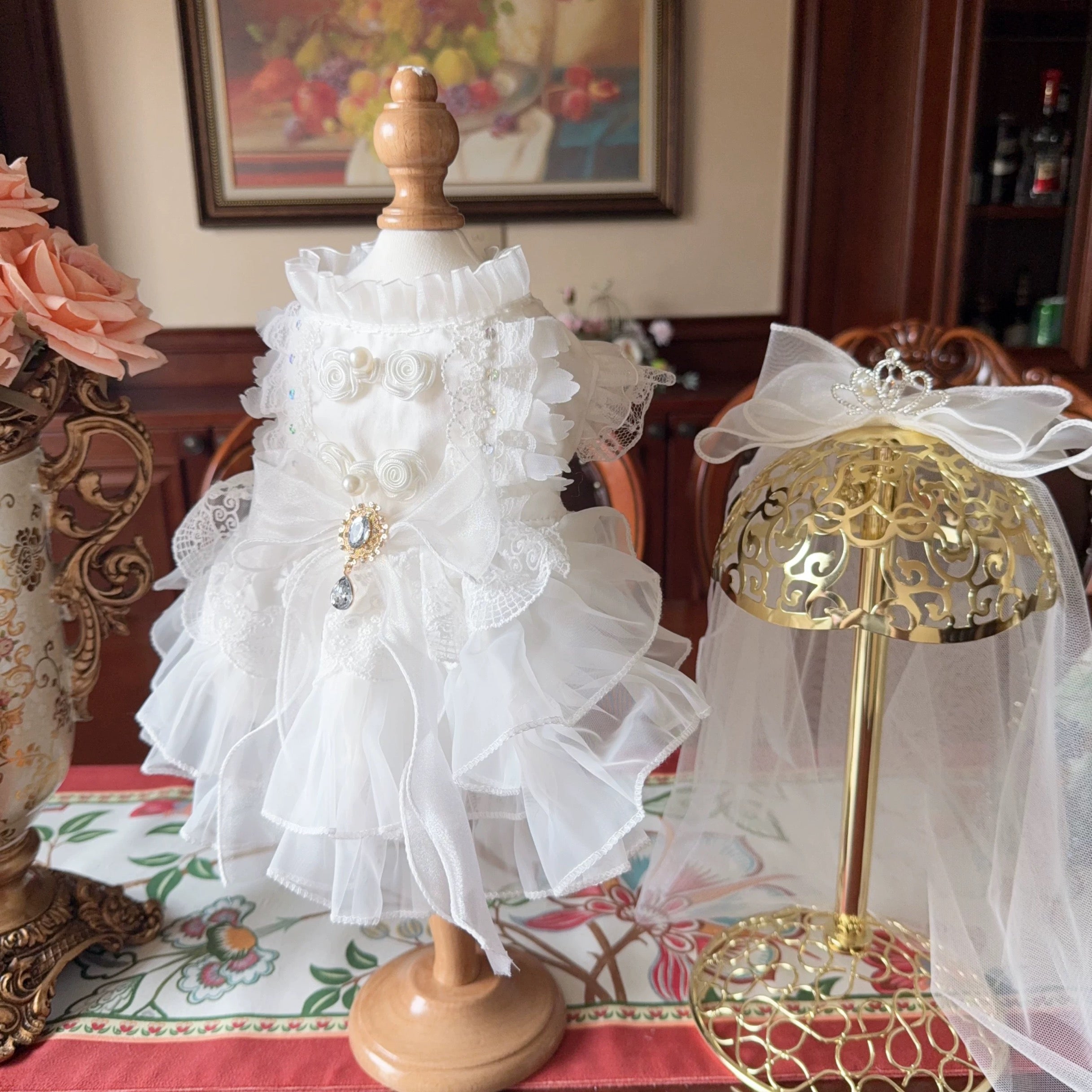 Ethereal Blossom Wedding Tutu