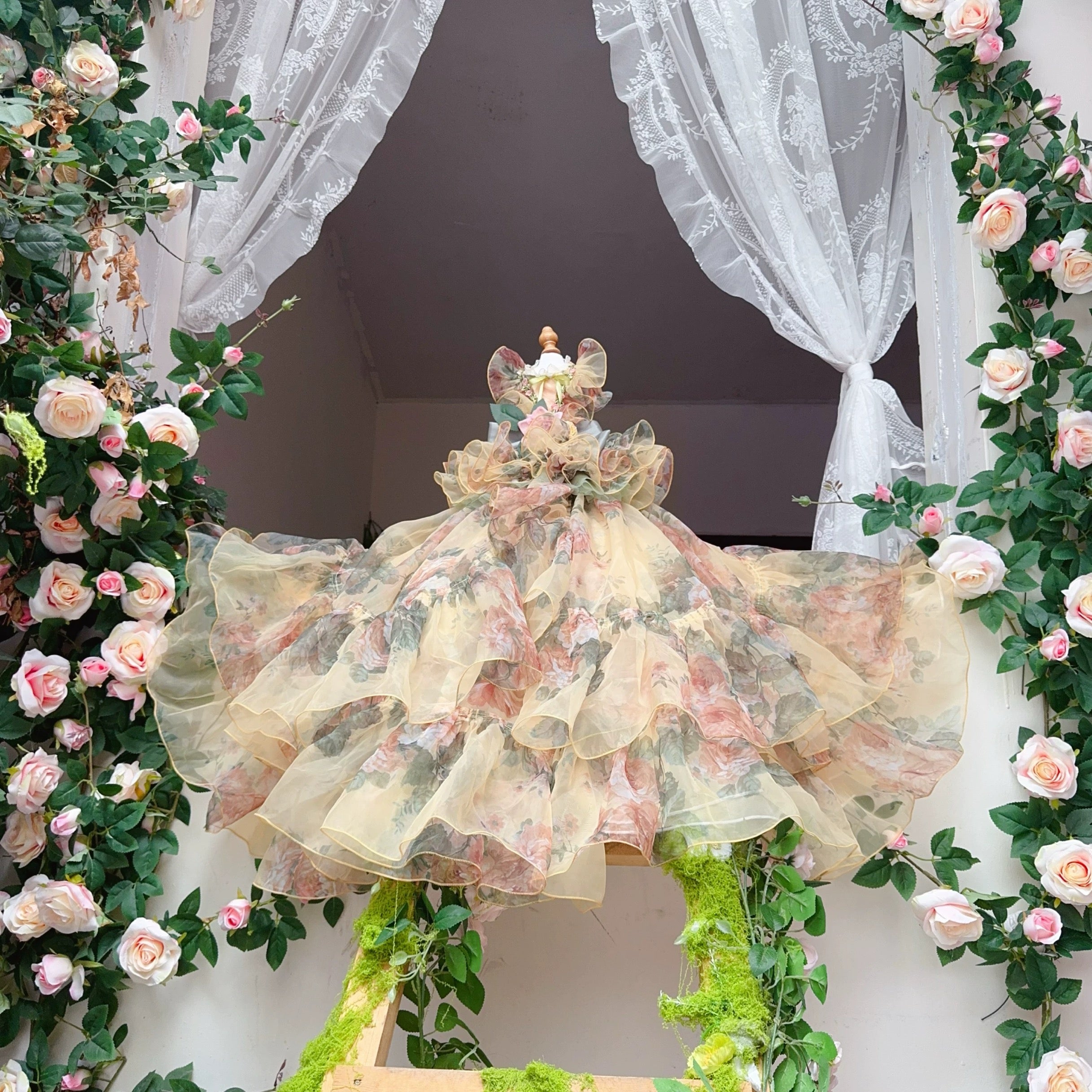 Vintage Petal Symphony